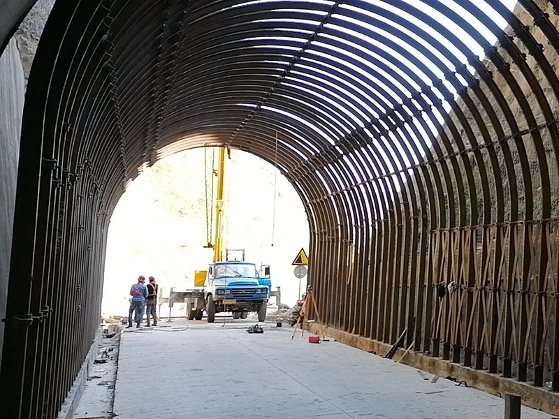 景區U型鋼應用案例