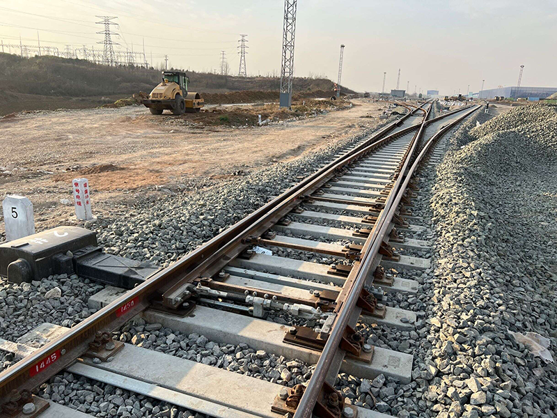鐵路軌道鋪設應用